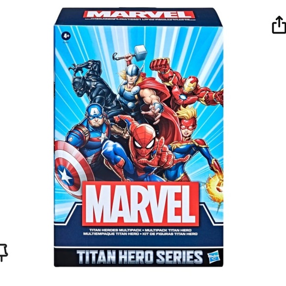 Marvel Titan Hero Series Action Figure Multipack, 6 Action Figures, 12-Inch - Picture 6 of 6